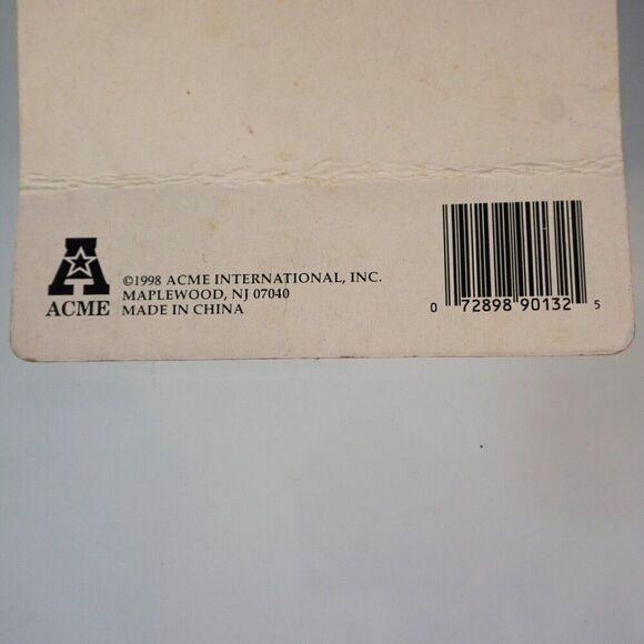 1998 Plate Hanger Vintage Brass Display Adjusts To Hold 6-9 in Plate Acme Int - Picture 5 of 6